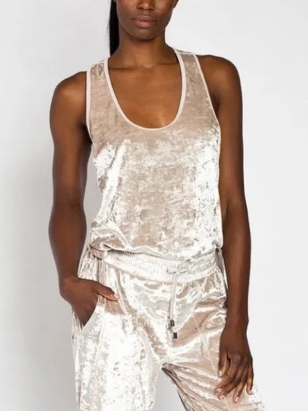 NWT Heroine Sport VELVET TANK TOP